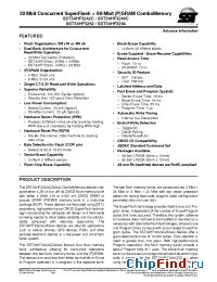 Datasheet SST34HF3282 manufacturer SST