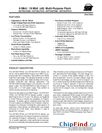 Datasheet SST39LF016-55-4C-B3I manufacturer SST