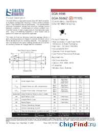 Datasheet SGA-5586 manufacturer Stanford