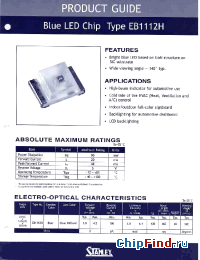 Datasheet EB1112HB manufacturer Stanley