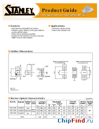 Datasheet HDB1105W-RR производства Stanley