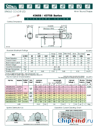 Datasheet MPG4375S manufacturer Stanley