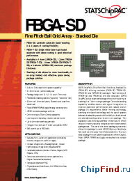 Datasheet FBGA-SD manufacturer STATS