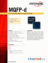 Datasheet MQFP-D manufacturer STATS