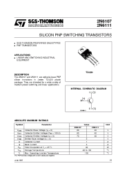 Datasheet 2N6107 manufacturer STMicroelectronics