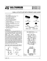 Datasheet 74112 manufacturer STMicroelectronics