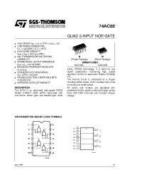 Datasheet 74AC10 manufacturer STMicroelectronics