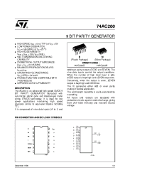 Datasheet 74AC280B manufacturer STMicroelectronics