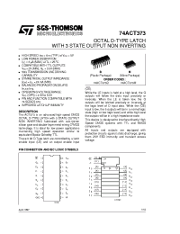 Datasheet 74ACT373B manufacturer STMicroelectronics