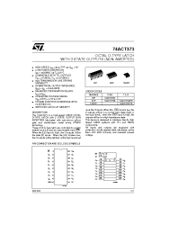 Datasheet 74ACT373MTR производства STMicroelectronics