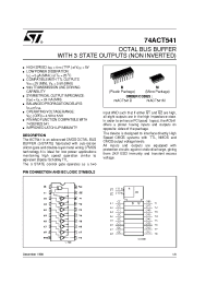 Datasheet 74ACT541B manufacturer STMicroelectronics