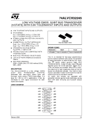 Datasheet 74ALVCH32245LB manufacturer STMicroelectronics