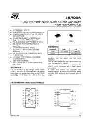 Datasheet 74LVC08ATTR manufacturer STMicroelectronics