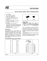 Datasheet 74LVXC3245TTR manufacturer STMicroelectronics