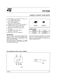 Datasheet 74V1G08STR manufacturer STMicroelectronics