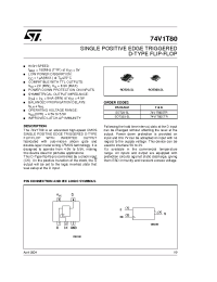 Datasheet 74V1T80STR manufacturer STMicroelectronics