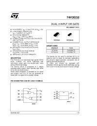 Datasheet 74V2G32CTR manufacturer STMicroelectronics