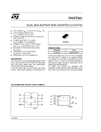 Datasheet 74V2T241 manufacturer STMicroelectronics