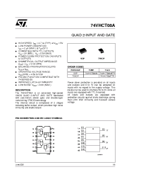 Datasheet 74VHCT08ATTR manufacturer STMicroelectronics