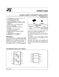 Datasheet 74VHCT132AM manufacturer STMicroelectronics