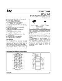 Datasheet 74VHCT245AM manufacturer STMicroelectronics