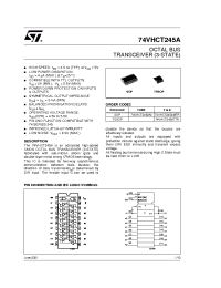 Datasheet 74VHCT245ATTR manufacturer STMicroelectronics