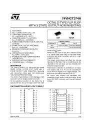 Datasheet 74VHCT374A manufacturer STMicroelectronics