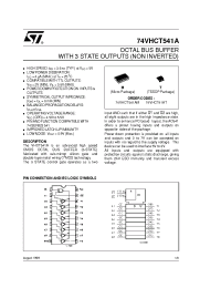 Datasheet 74VHCT541AM manufacturer STMicroelectronics