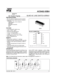 Datasheet ACS402-5SB4 manufacturer STMicroelectronics
