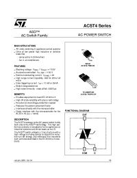 Datasheet ACST4-7CB-TR manufacturer STMicroelectronics