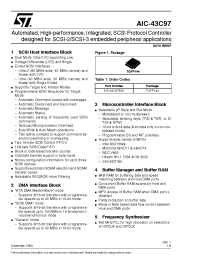 Datasheet AIC-43C97 manufacturer STMicroelectronics