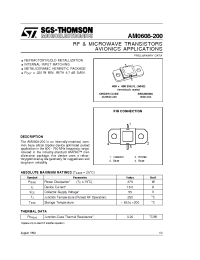 Datasheet AM0608-200 manufacturer STMicroelectronics