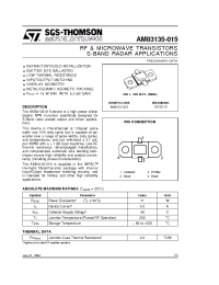 Datasheet AM83135-015 manufacturer STMicroelectronics