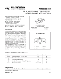 Datasheet AM83135-050 manufacturer STMicroelectronics