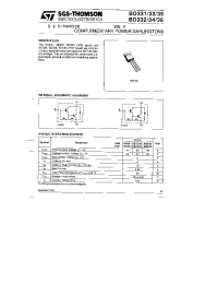 Datasheet BD333 manufacturer STMicroelectronics