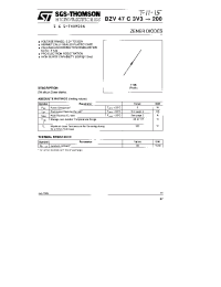 Datasheet BZV47C11 manufacturer STMicroelectronics