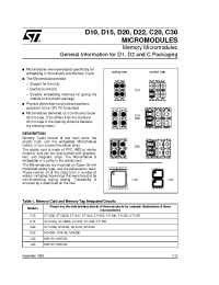 Datasheet C30 manufacturer STMicroelectronics