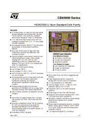 Datasheet CB65000 manufacturer STMicroelectronics