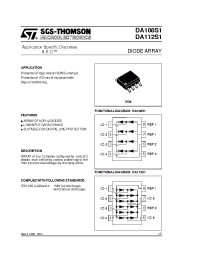 Datasheet DA108S manufacturer STMicroelectronics