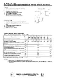 Datasheet DF01M manufacturer STMicroelectronics