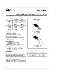 Datasheet DMV1500HDFD manufacturer STMicroelectronics