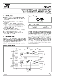 Datasheet E-L6258EP manufacturer STMicroelectronics