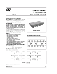 Datasheet EMIF06-10006 manufacturer STMicroelectronics