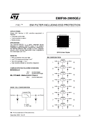 Datasheet EMIF08-2005QEJ manufacturer STMicroelectronics