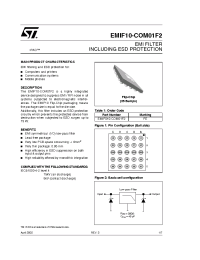 Datasheet EMIF10-COZ01F2 производства STMicroelectronics
