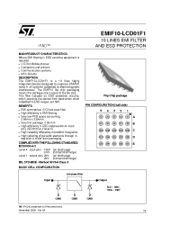 Datasheet EMIF10-LCD01F1 manufacturer STMicroelectronics