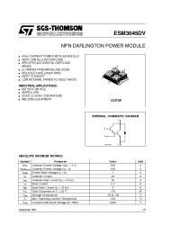 Datasheet ESM3045 manufacturer STMicroelectronics