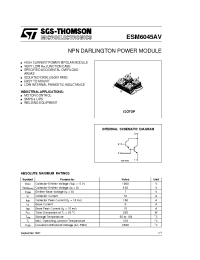 Datasheet ESM6045AV manufacturer STMicroelectronics