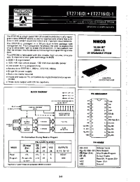 Datasheet ET2716 manufacturer STMicroelectronics