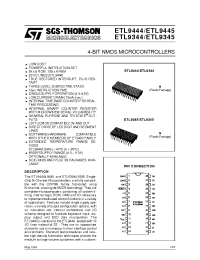 Datasheet ETL9344 manufacturer STMicroelectronics